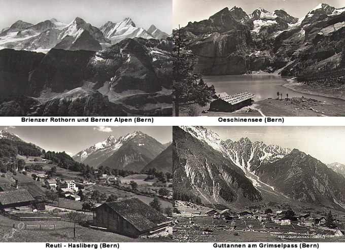 Swiss Historical Postcards
